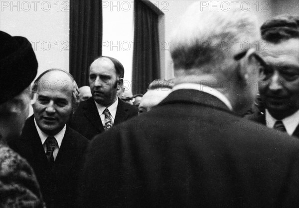 The visit of Federal President Gustav Heinemann and his woman Hilda to Paderborn on 9 March 1972 was to the city