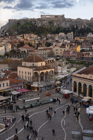 View of the Old Town of Athens