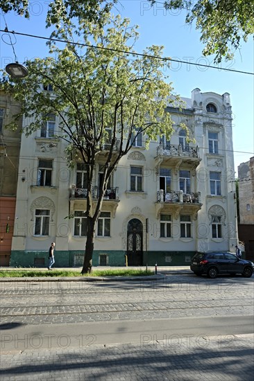 House facade in Lviv