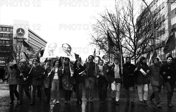 The 1968 International Vietnam Congress and the subsequent demonstration by students from the Technical University of Berlin and 44 other countries was one of the most important events of the 1960s and was influential in the student movement in Germany