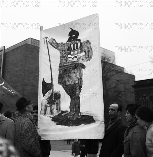 Spanish guest workers and German students demonstrated in Bonn in 1970 against the oppression of the Franco dictatorship