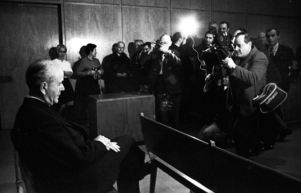 In the trial about the Dora concentration camp in front of the Essen Regional Court on 17 November 1967