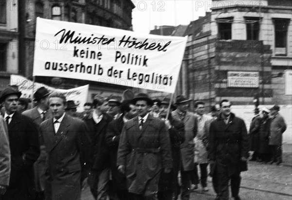 May Day demonstrations of the German Trade Union Federation