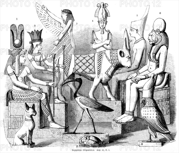 Egyptian idols