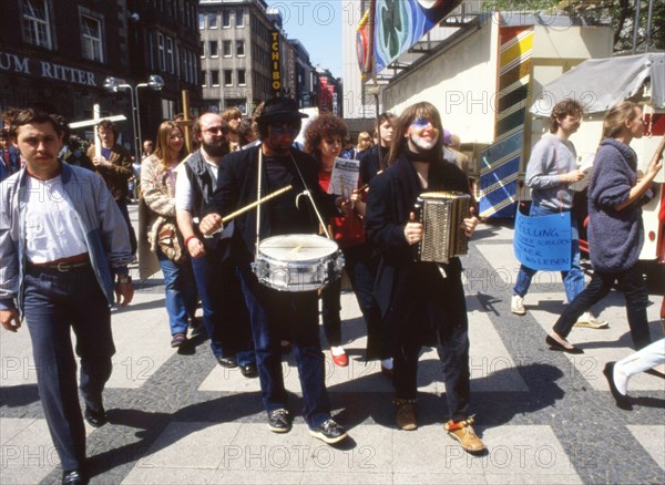 Ruhr area. Congress Christians for Disarmament ca. 1985