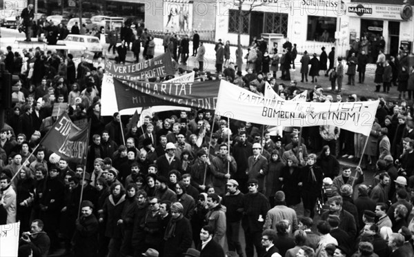 The 1968 International Vietnam Congress and the subsequent demonstration by students from the Technical University of Berlin and 44 other countries was one of the most important events of the 1960s and was influential in the student movement in Germany