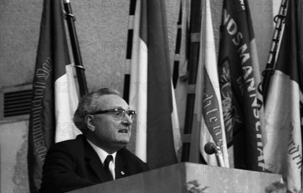 The meeting of the Danube Swabians in the Westafelenhalle in Dortmund in 1970