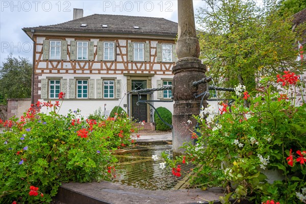 Fountain at the monastery