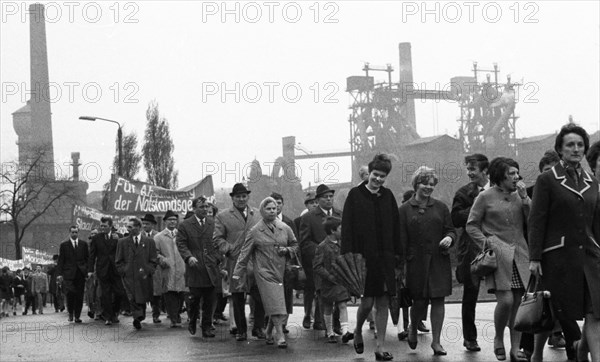 May Day demonstrations of the German Trade Union Federation