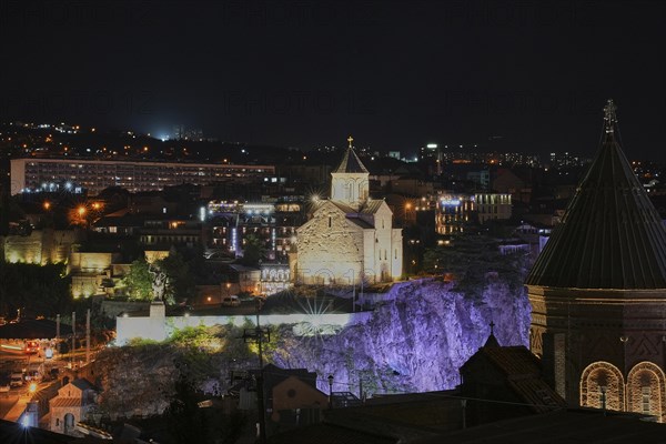 Tbilisi at night