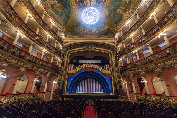 Beautiful interior of the Amazon theatre