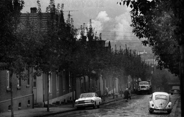 Photos and events from the Ruhr area in the years 1965 to 1971. Colliery settlement