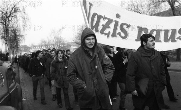 The NPD's right-wing radical action Resistance was a nationwide response to Willy Brandt's 1970 policy of understanding with the East