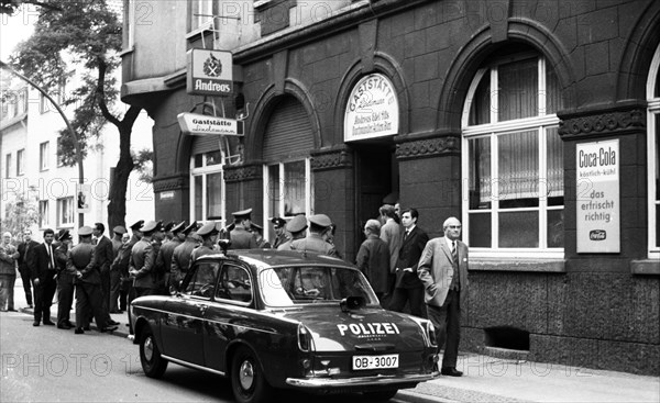 Police action against communists prior to the founding of the German Communist Party