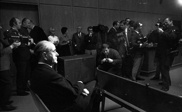 In the trial about the Dora concentration camp in front of the Essen Regional Court on 17 November 1967