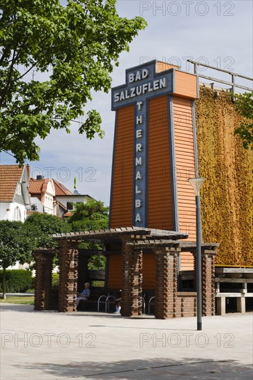 Gradierwerk in the Salinenpark