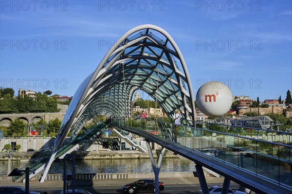 Peace Bridge over the Kura River