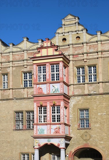 Bay window on the Joachim-Ernst-Bau