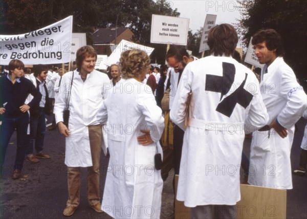 Demonstration International Physicians for the Prevention of Nuclear War