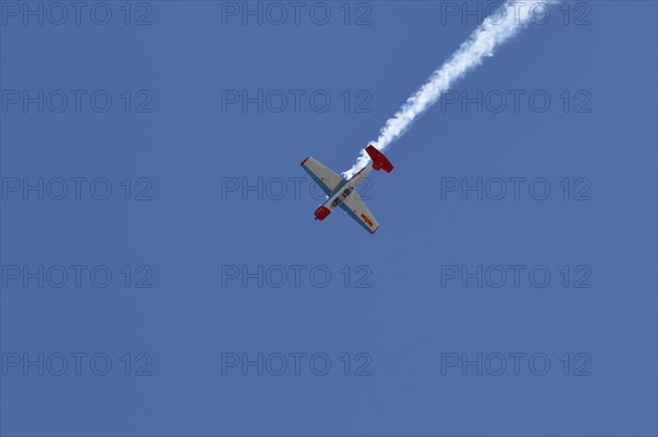 Yak airplane demonstration flight