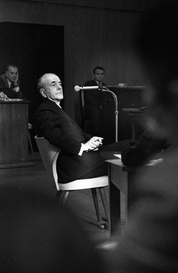 In the trial about the Dora concentration camp in front of the Essen Regional Court on 17 November 1967