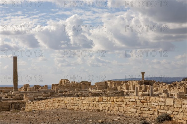 Excavation site of the ancient city of Kourion