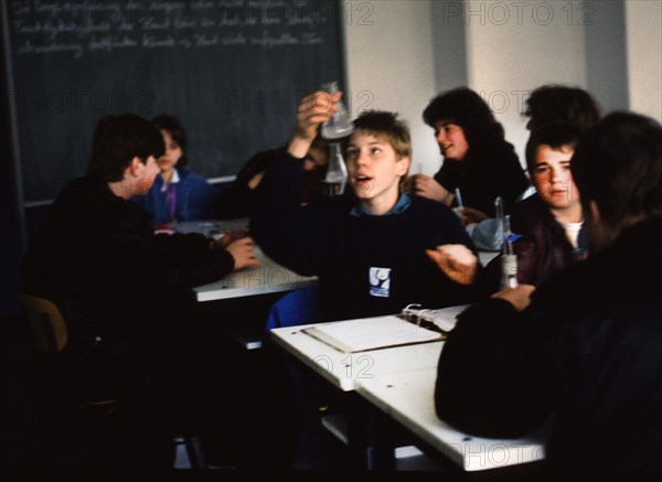 Hagen. Teaching at a comprehensive school ca. 1989-90