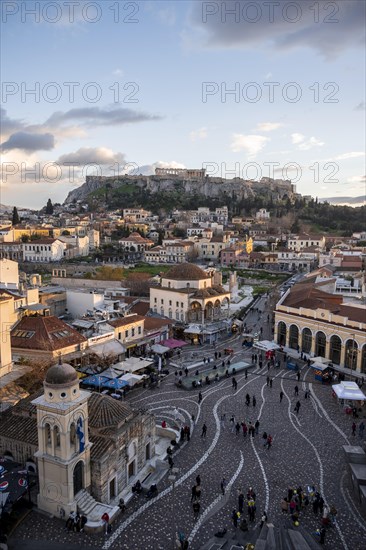 View of the Old Town of Athens