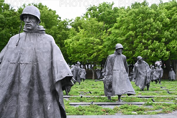 Korean War Veterans Memorial on the National Mall