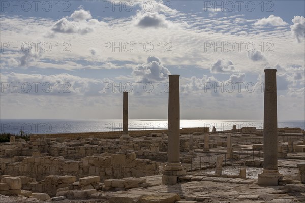 Excavation site of the ancient city of Kourion