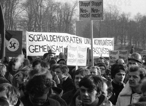 The NPD's right-wing radical action Resistance was a nationwide response to Willy Brandt's 1970 policy of understanding with the East