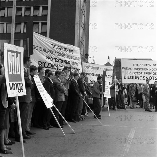 Students demonstrated