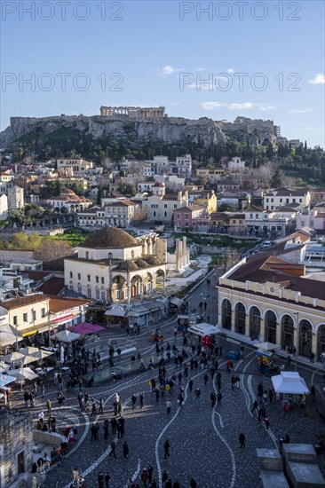 View of the Old Town of Athens