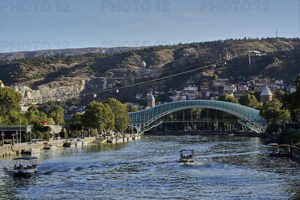 Peace Bridge over the Kura River