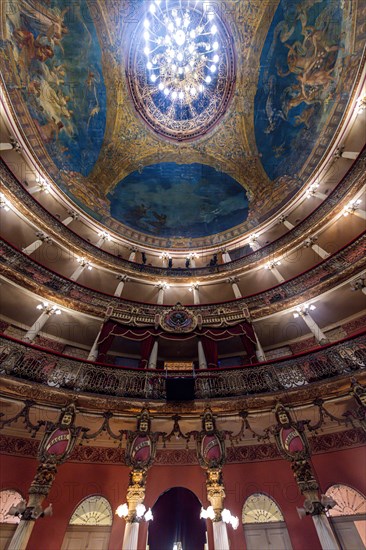 Beautiful interior of the Amazon theatre