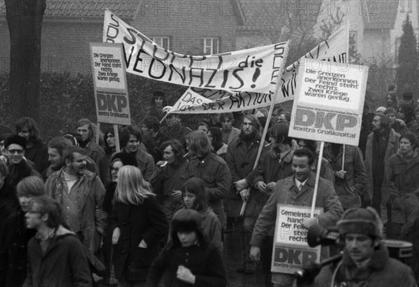 The NPD's right-wing radical action Resistance was a nationwide response to Willy Brandt's 1970 policy of understanding with the East