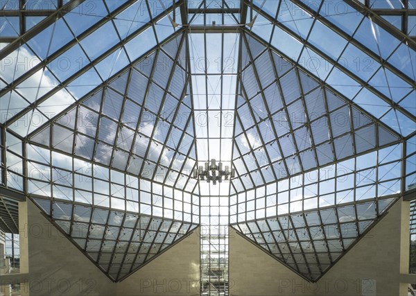 The Great Hall inside the Mudam