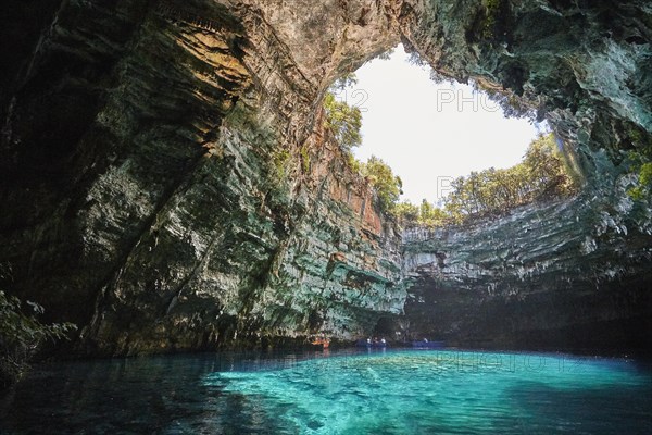 Melissani Cave