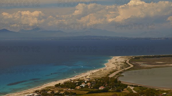 View from Faneromeni Monastery to Lefkas Town