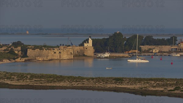 Santa Maura sea fortress