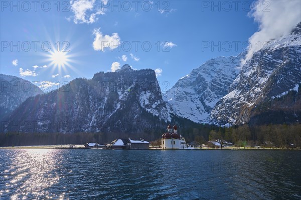 Monastery St Bartholomae at Koenigsee