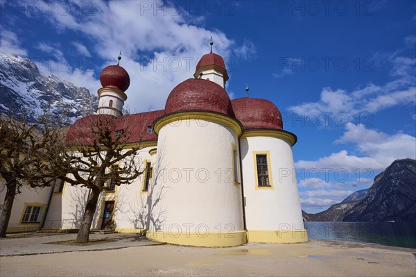 Monastery St Bartholomae at Koenigsee