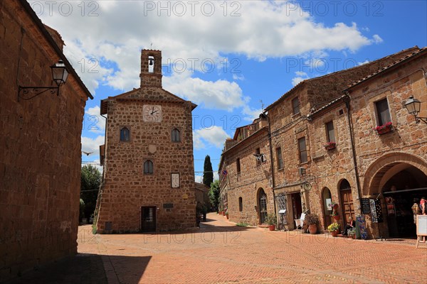 Church Chiesa di Santa Maria in Piazza Pretorio in the historic centre of the village of Sovana