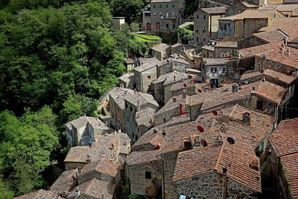 Medieval town of Sorano