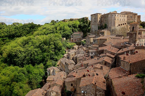 Medieval town of Sorano