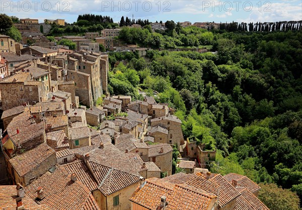 Medieval town of Sorano