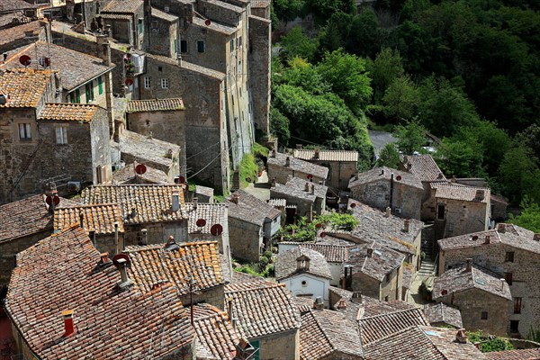 Medieval town of Sorano