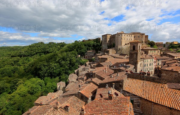 Medieval town of Sorano