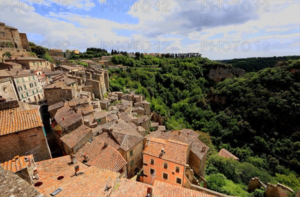 Medieval town of Sorano