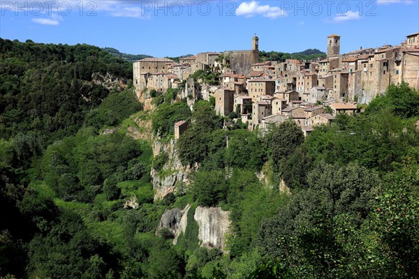 Medieval town of Sorano